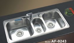 Triple Bowl Kitchen Sink