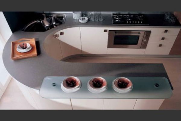 U Shape Kitchen Cabinet