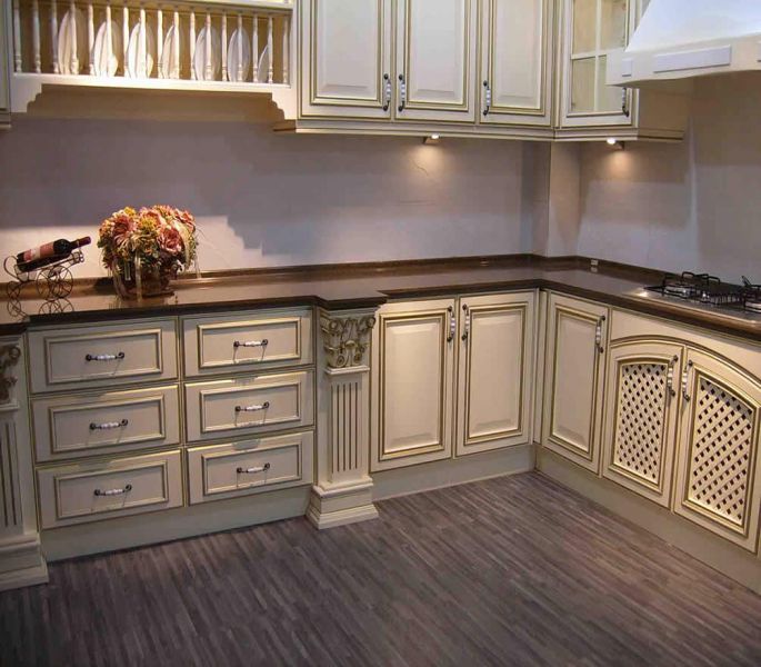 Contemporary Wood Kitchen Cabinet