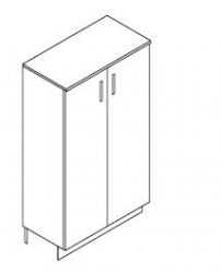 Semi Tall Unit With 2 Doors