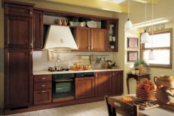 Solid Wood Kitchen Cabinet