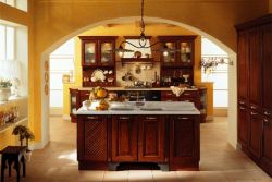 American Solid Wood Kitchen Cabinet