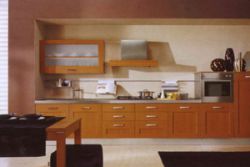 Kitchen storage cabinets