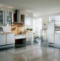 Metal kitchen cabinets