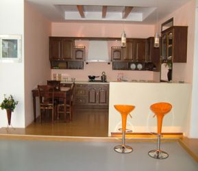 Solid Wood Kitchen Cabinet