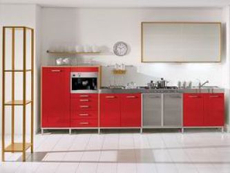 Lacquered Kitchen Cabinets
