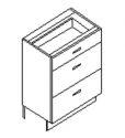 3 Drawer Base Cabinets