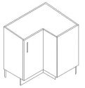 Kitchen Corner Base Cabinet